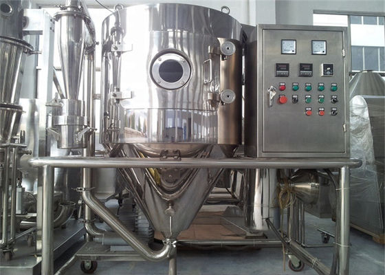 18000RPM αποξηραντική μηχανή 25kg/H ψεκασμού για τη λεπτή σκόνη φρούτων τσαγιού αλγών Stevia