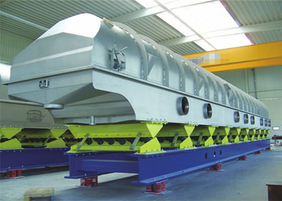 20-420kg/H Vibro στεγνωτήρας ρευστών κρεβατιών για το κιτρικό άλας ασβεστίου εξουσιοδότηση 1 έτους